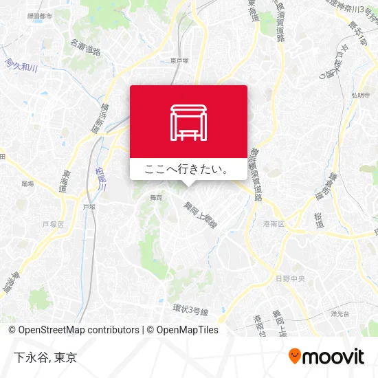 下永谷地図