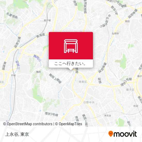 上永谷地図