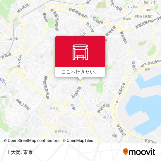 上大岡地図