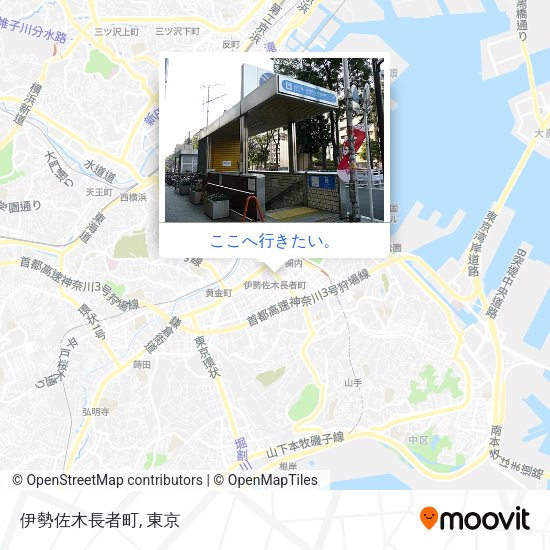 伊勢佐木長者町地図