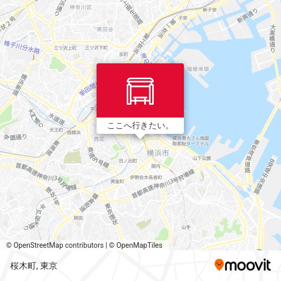 桜木町地図