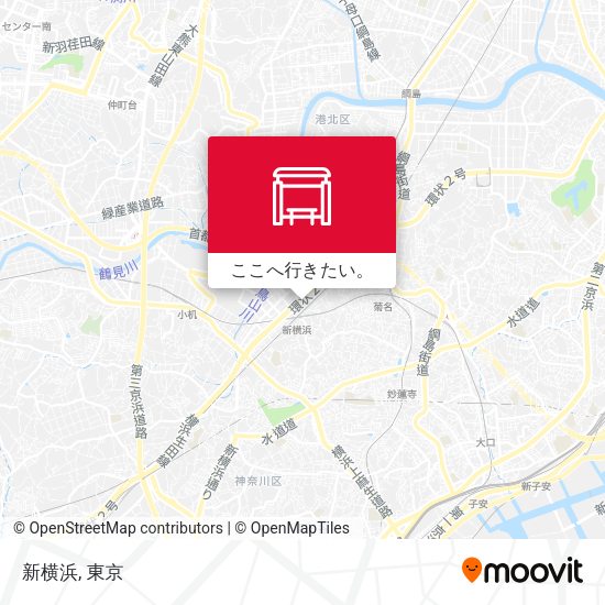 新横浜地図