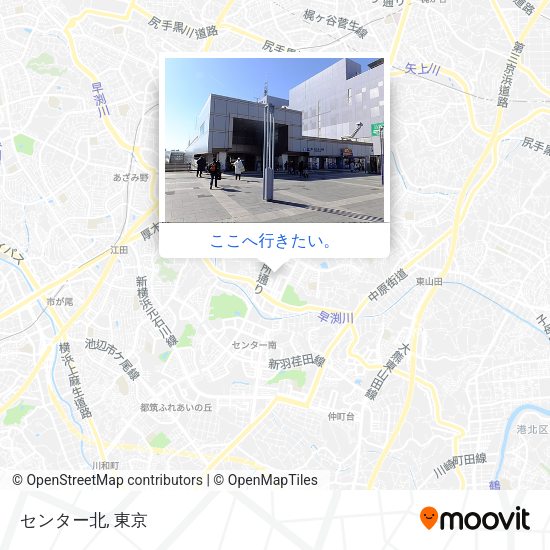 センター北地図