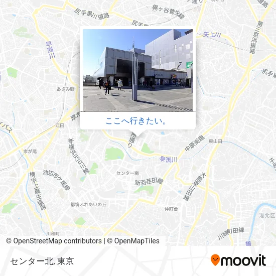 センター北地図