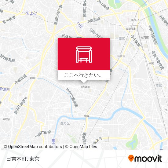 日吉本町地図