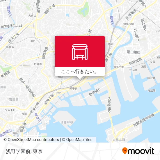 浅野学園前地図