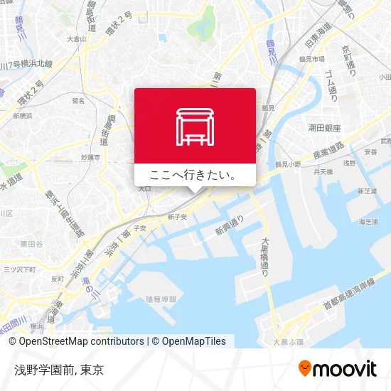 浅野学園前地図