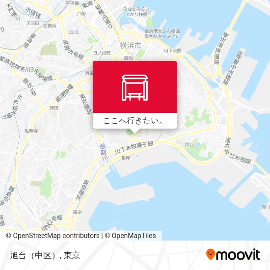 旭台（中区）地図