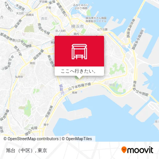 旭台（中区）地図