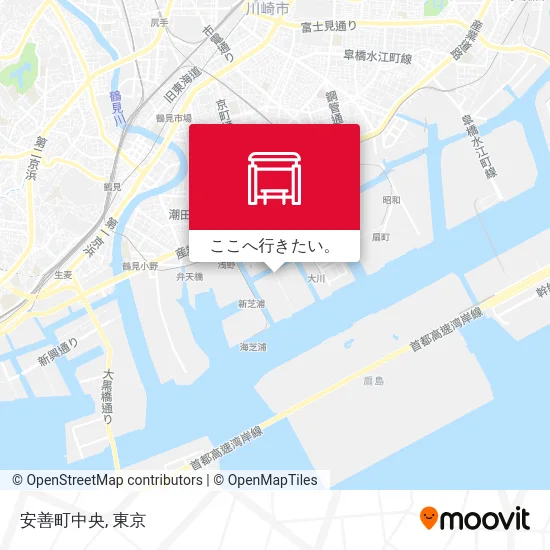 安善町中央地図