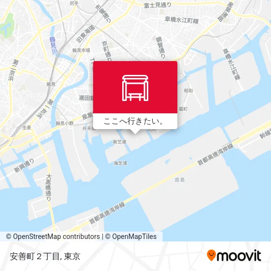 安善町２丁目地図