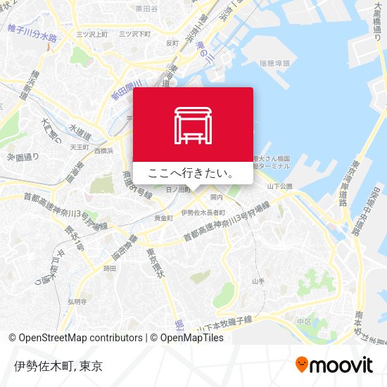 伊勢佐木町地図