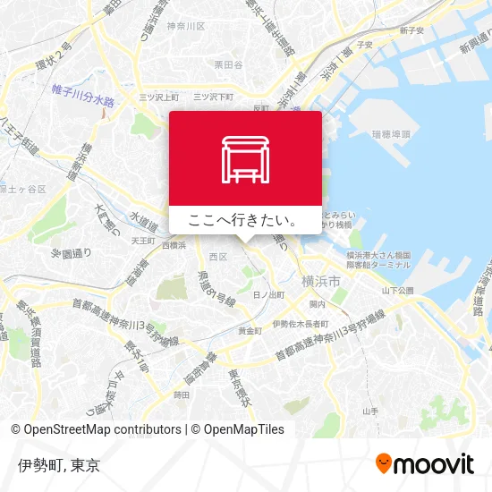 伊勢町地図