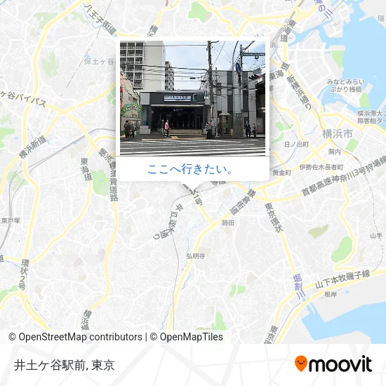 井土ケ谷駅前地図