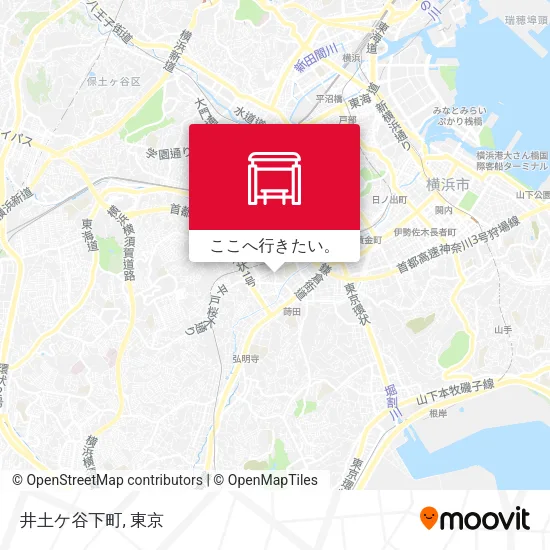 井土ケ谷下町地図