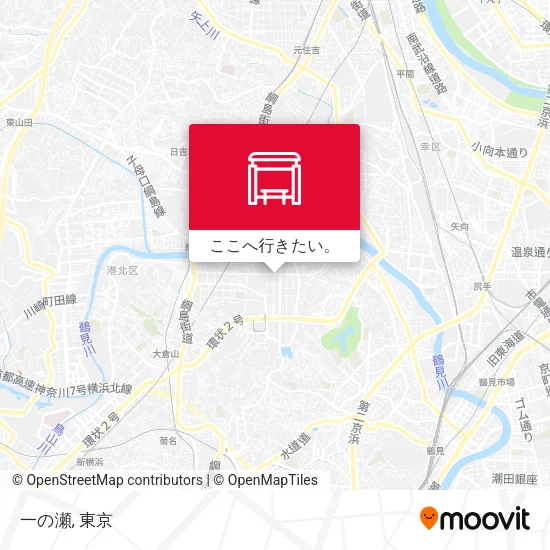 一の瀬地図