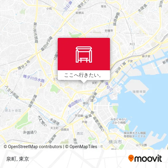 泉町地図