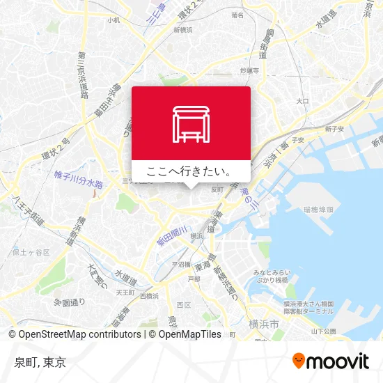泉町地図