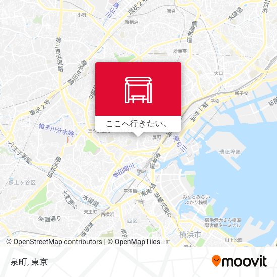 泉町地図