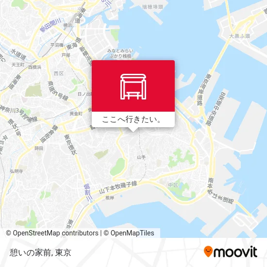 憩いの家前地図