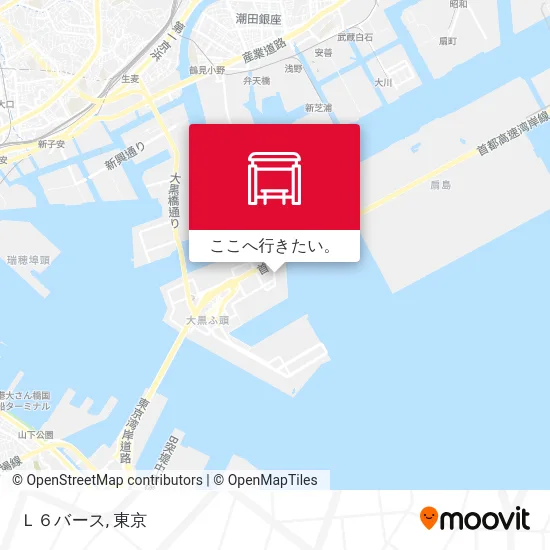 Ｌ６バース地図