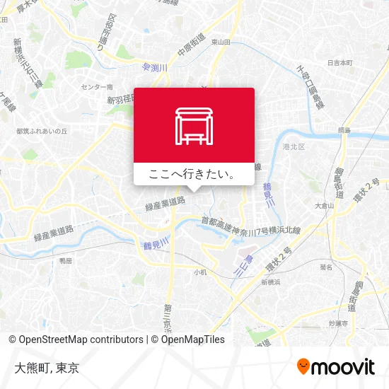 大熊町地図
