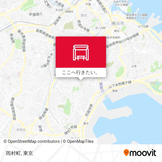 岡村町地図