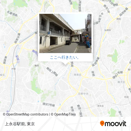 上永谷駅前地図
