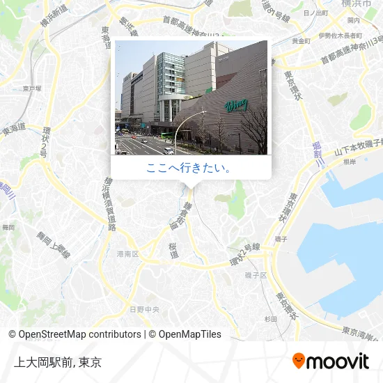上大岡駅前地図