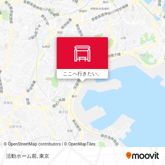 活動ホーム前地図