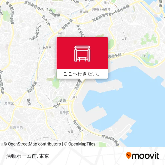 活動ホーム前地図