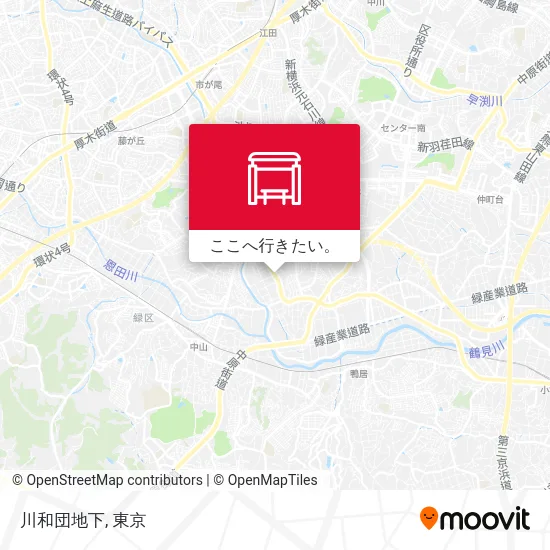 川和団地下地図