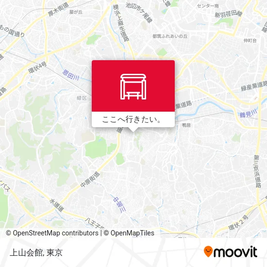 上山会館地図