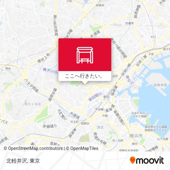 北軽井沢地図