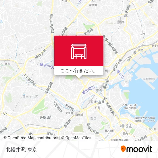 北軽井沢地図