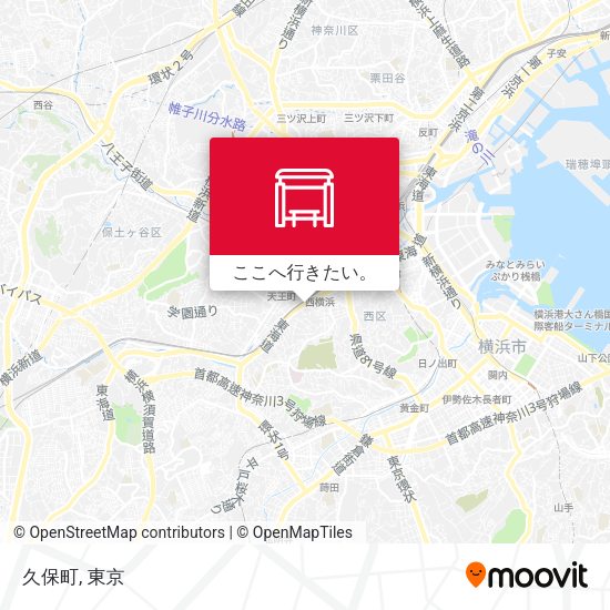 久保町地図