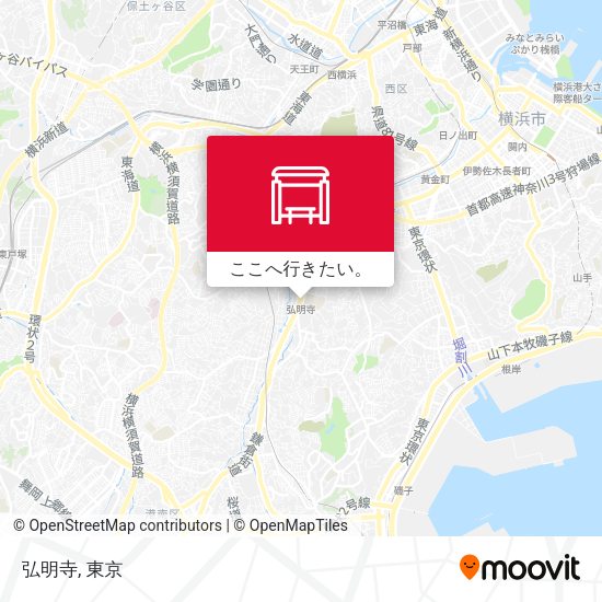 弘明寺地図