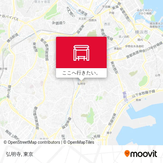 弘明寺地図