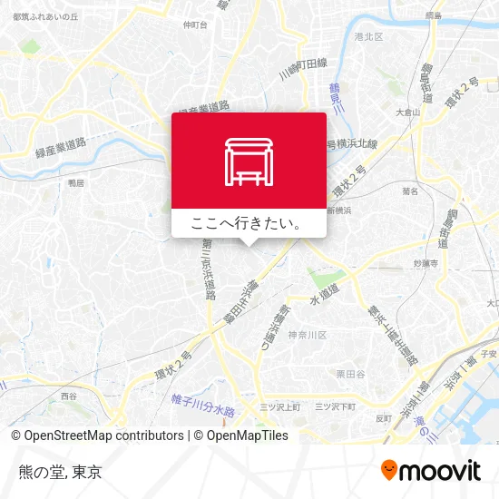 熊の堂地図