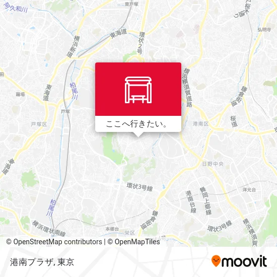 港南プラザ地図