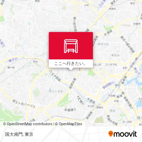 国大南門地図