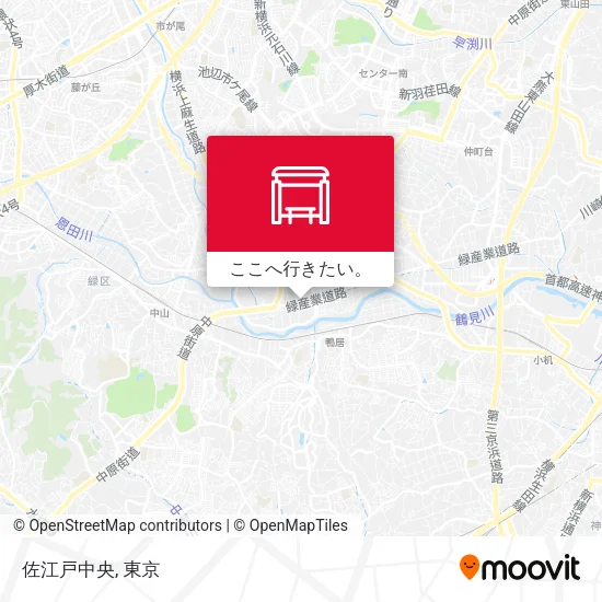 佐江戸中央地図