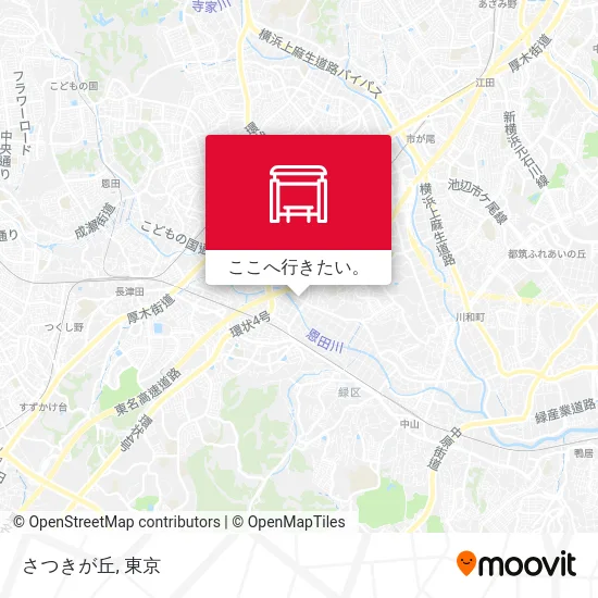 さつきが丘地図