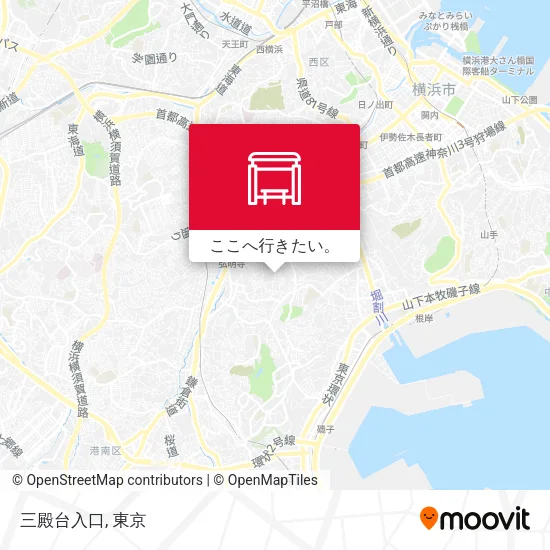 三殿台入口地図