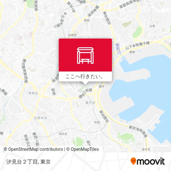 汐見台２丁目地図
