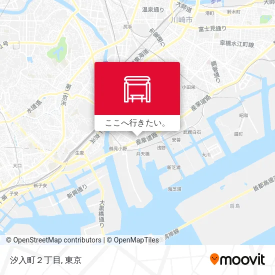 汐入町２丁目地図