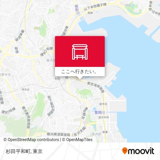 杉田平和町地図