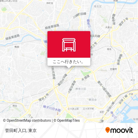 菅田町入口地図