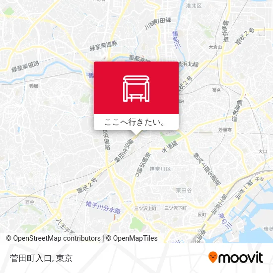 菅田町入口地図