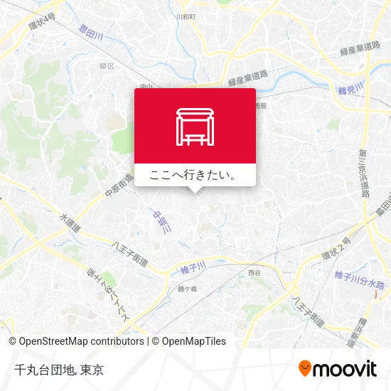 千丸台団地地図